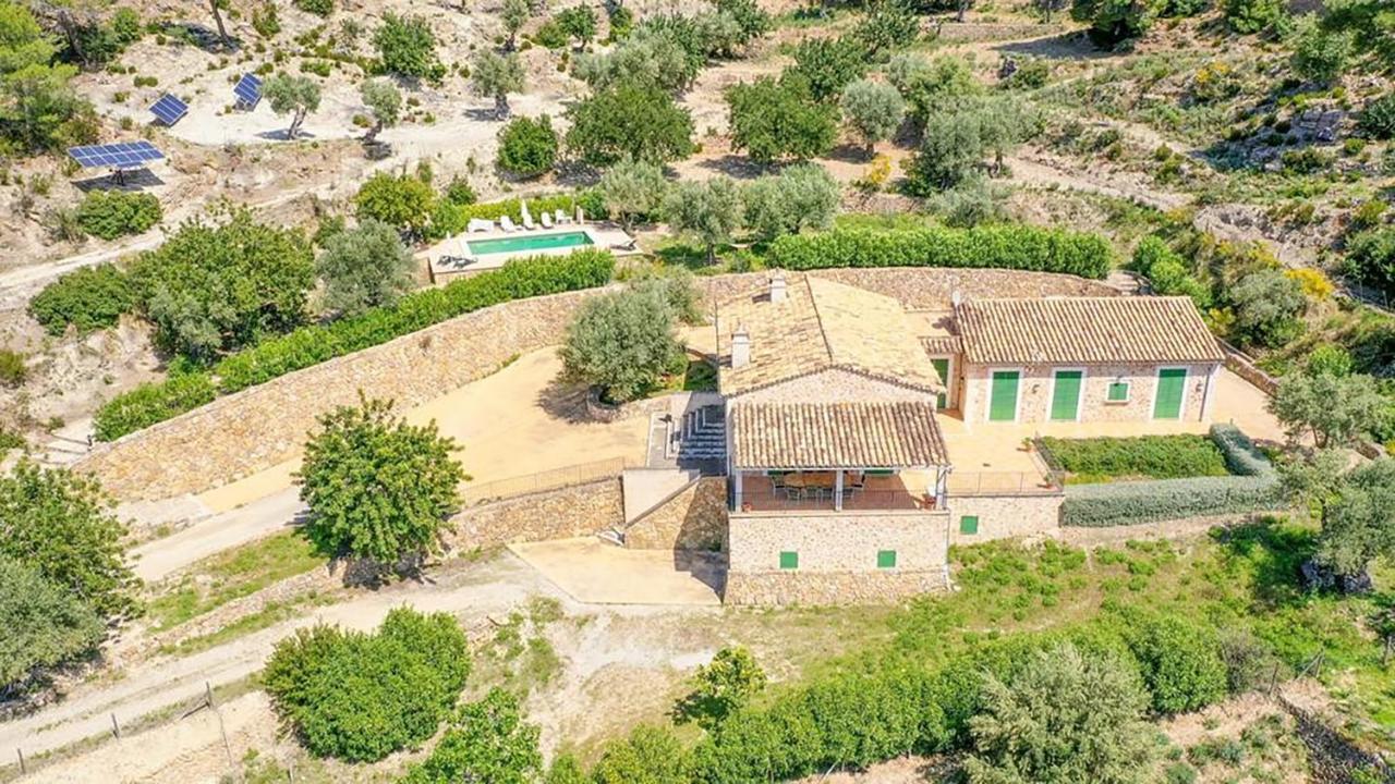 Villa Son Llarg, Estallencs エステジェンクス エクステリア 写真
